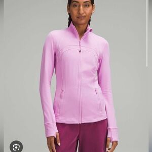 Lululemon define jacket luon dahlia mauve
